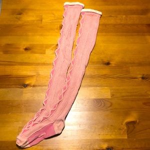 Free people over the knee socks